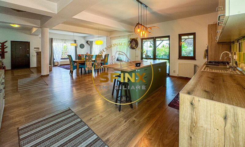 Chiajna casa individuala 5 camere teren 500mp, sauna