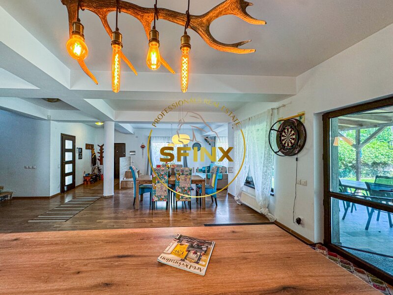 Chiajna casa individuala 5 camere teren 500mp, sauna