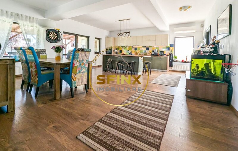 Chiajna casa individuala 5 camere teren 500mp, sauna