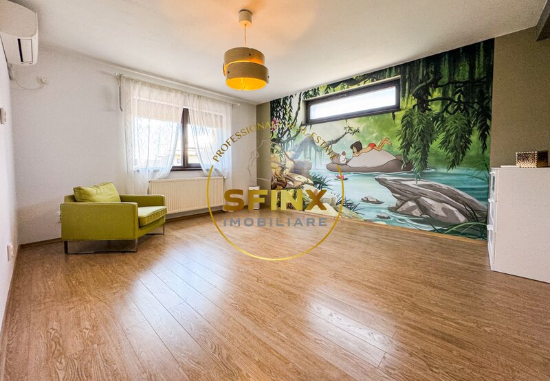 Chiajna casa individuala 5 camere teren 500mp, sauna