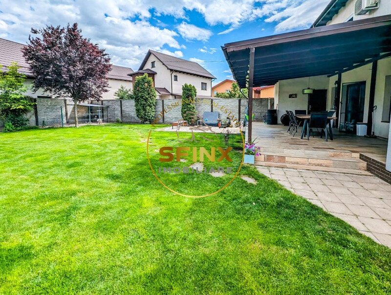 Chiajna casa individuala 5 camere teren 500mp, sauna