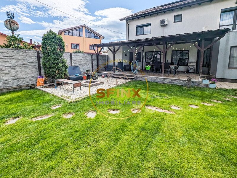 Chiajna casa individuala 5 camere teren 500mp, sauna